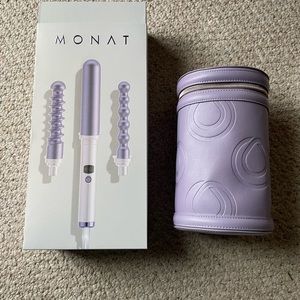 Monat Endless Curls Interchangeable Styling Wand with Travel Case